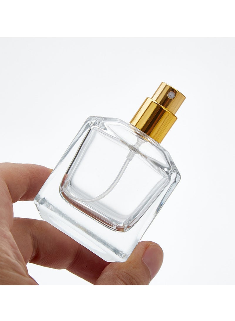 2 Pack 50ml Travel Reusable Perfume Bottles, Cosmetics Water Replenishing Spray Bottles（Empty Glass Bottles）  - Image 5