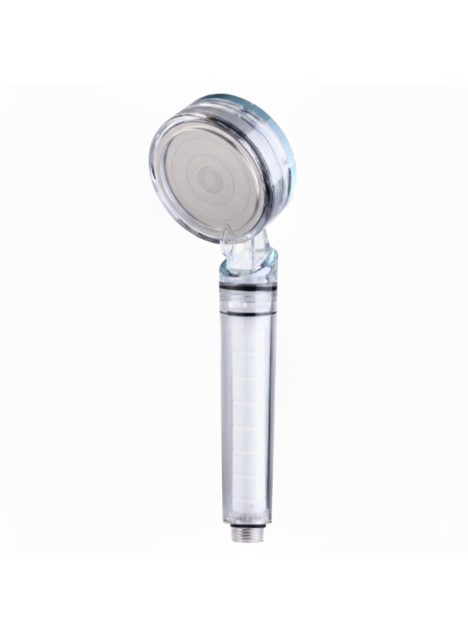 Purifying High Pressure Shower Head | 5-Stage PP Cotton Filter for Hard Water | Optimal Flow & transparent plastic Finish | Easy Universal Installation - Image 5