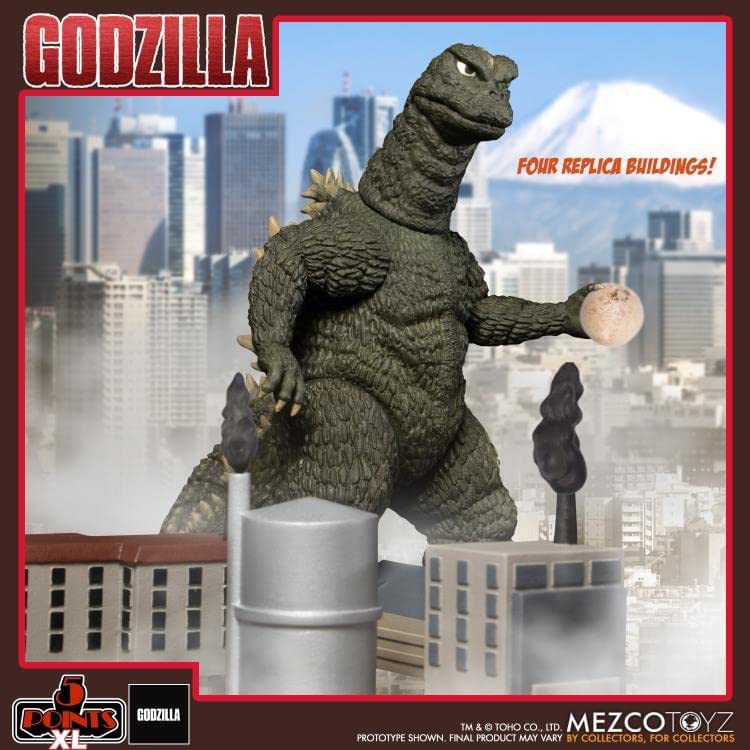 Mezco ميزكو - مجموعة صندوق 5 نقاط XL غودزيلا ضد هيدورا - Image 2