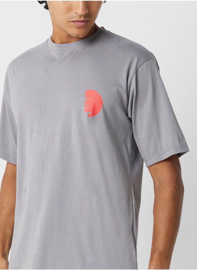 Seventy Five Oversized Graphic Tee  - Image 3