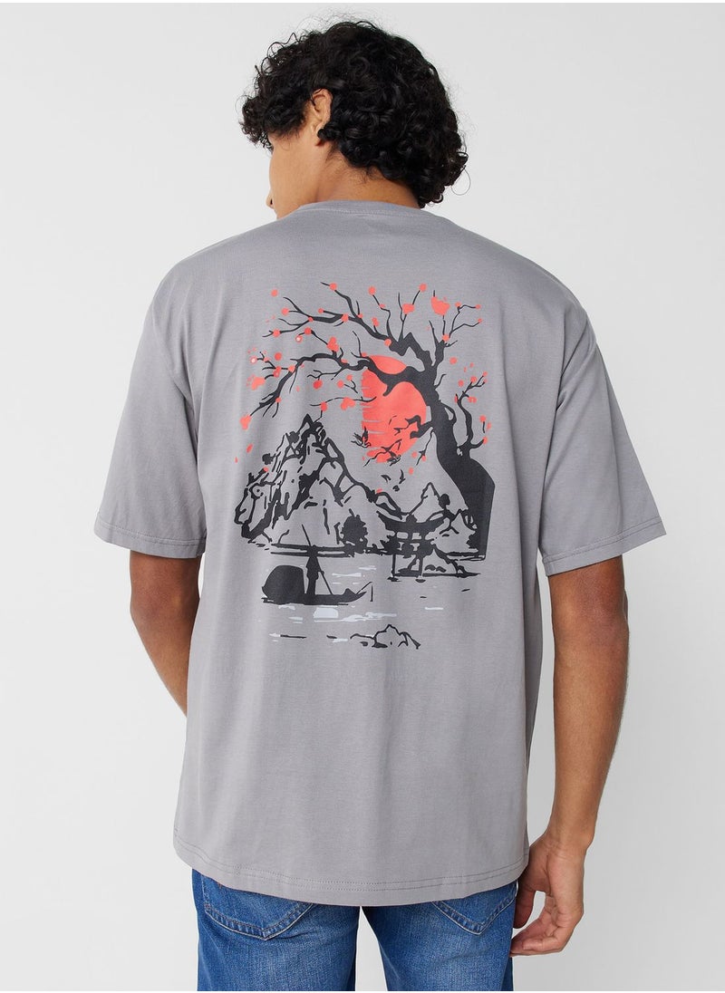 Seventy Five Oversized Graphic Tee  - Image 2
