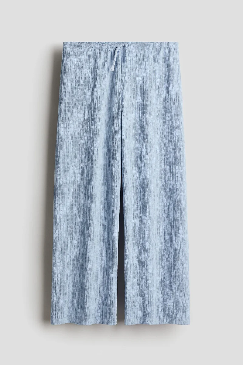 H&M Textured jersey trousers