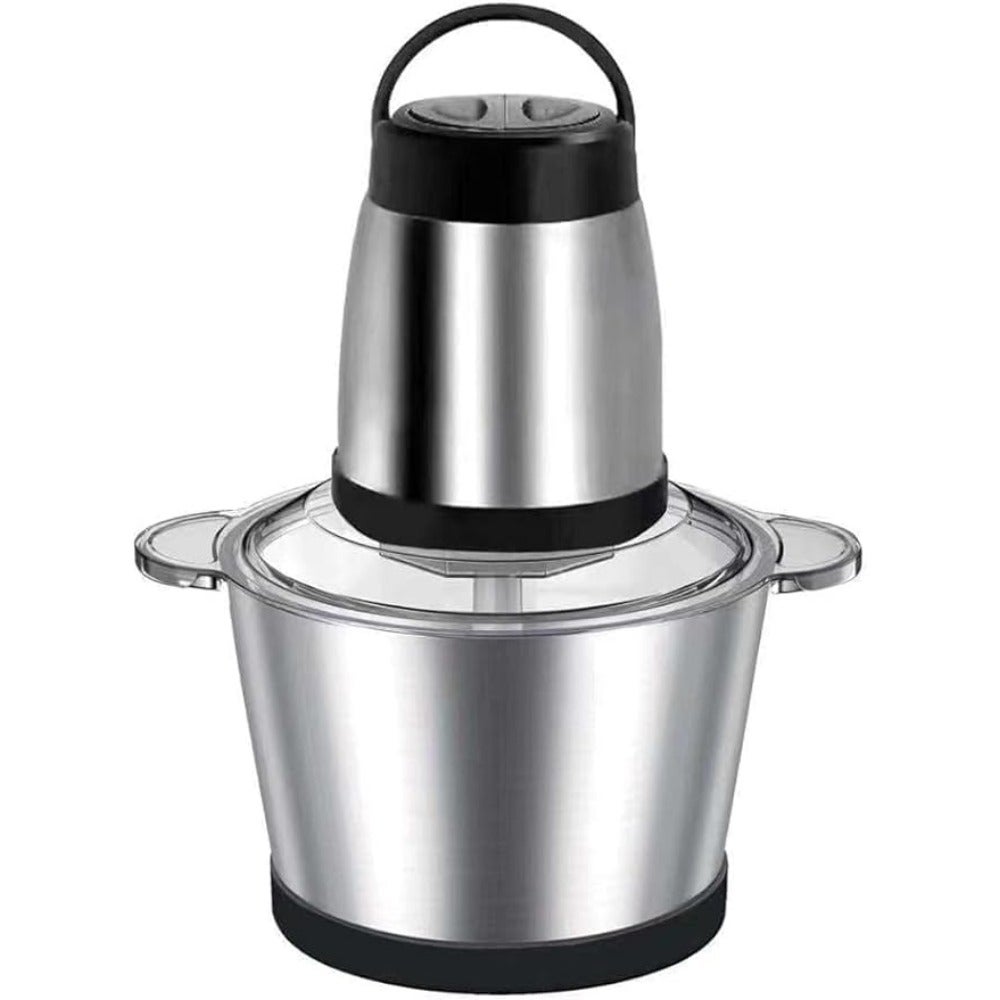 Electric Food Chopper, 3L Capacity, 500W, Stainless Steel Bowl, 4 Blades, 3 Speeds