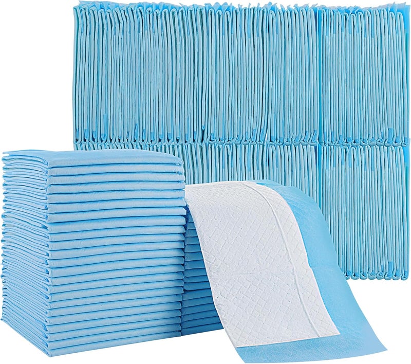 Erinnmy 100 Pack Disposable Changing PadHigh Absorbent Diaper Changing PadsWaterproof Leak Proof Baby Disposable UnderpadsBreathable Incontinence Changing Pad for Adult Child Baby Pets13X18inch - Image 1