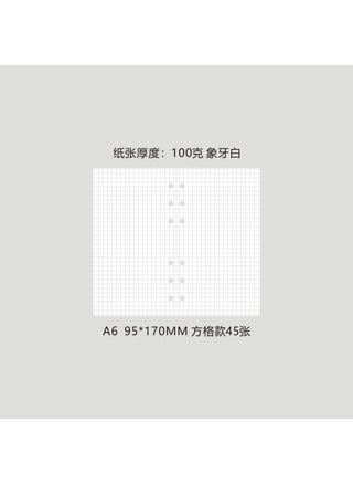 A6 grid 45 100 grams