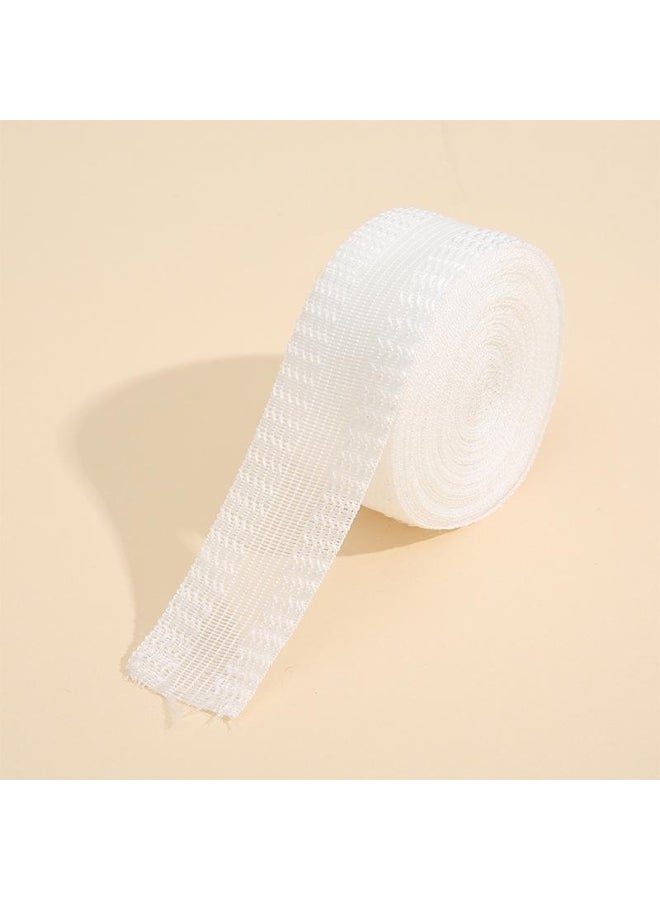 1 Roll 2.5CM Self-Adhesive Pants Paste DIY Iron On Pants Edge Shorten Repair Pants For Jean Clothing And Jean Pants Apparel Sewing Fabric 