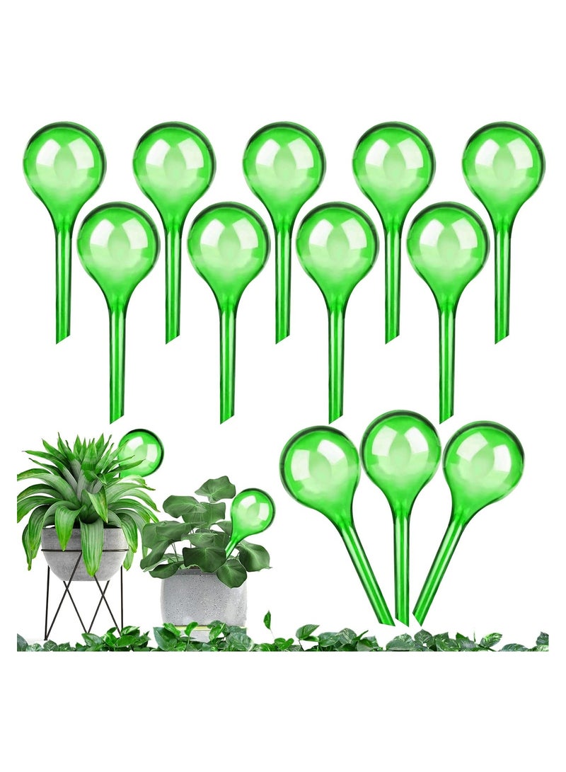 12 Pcs Self-Watering Bulbs for Plants Automatic Watering Globes Garden Watering Device for Houseplants Vacation Plant Care Drip Irrigation Spikes Watering System - Image 1