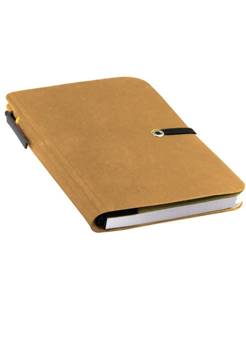 Eco-neutral - A5 Pocket Diary With Sticky Notes, Card Holder and Ballpoint Pen - Image 1