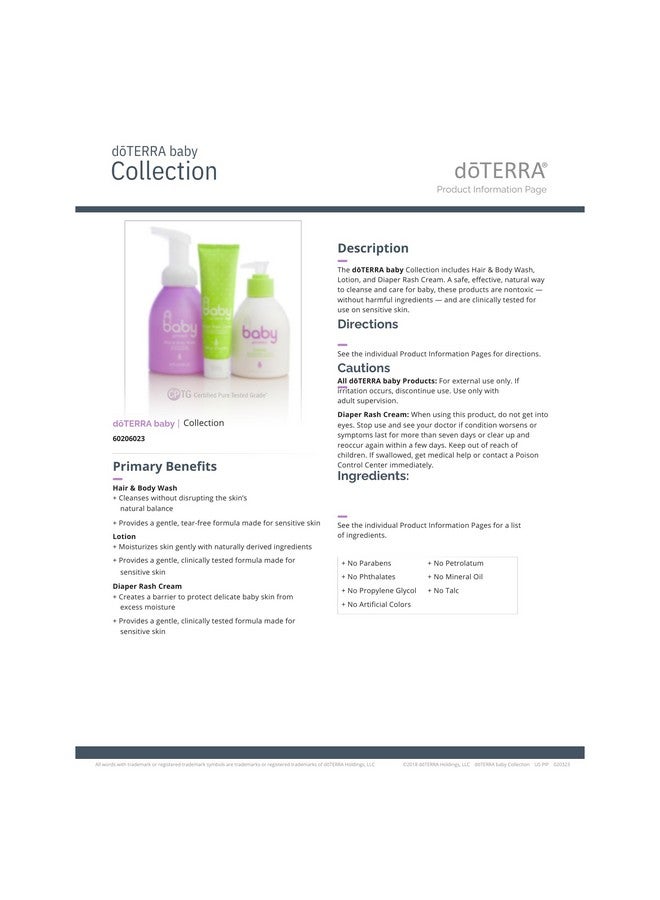 doTERRA Baby Collection - Image 2