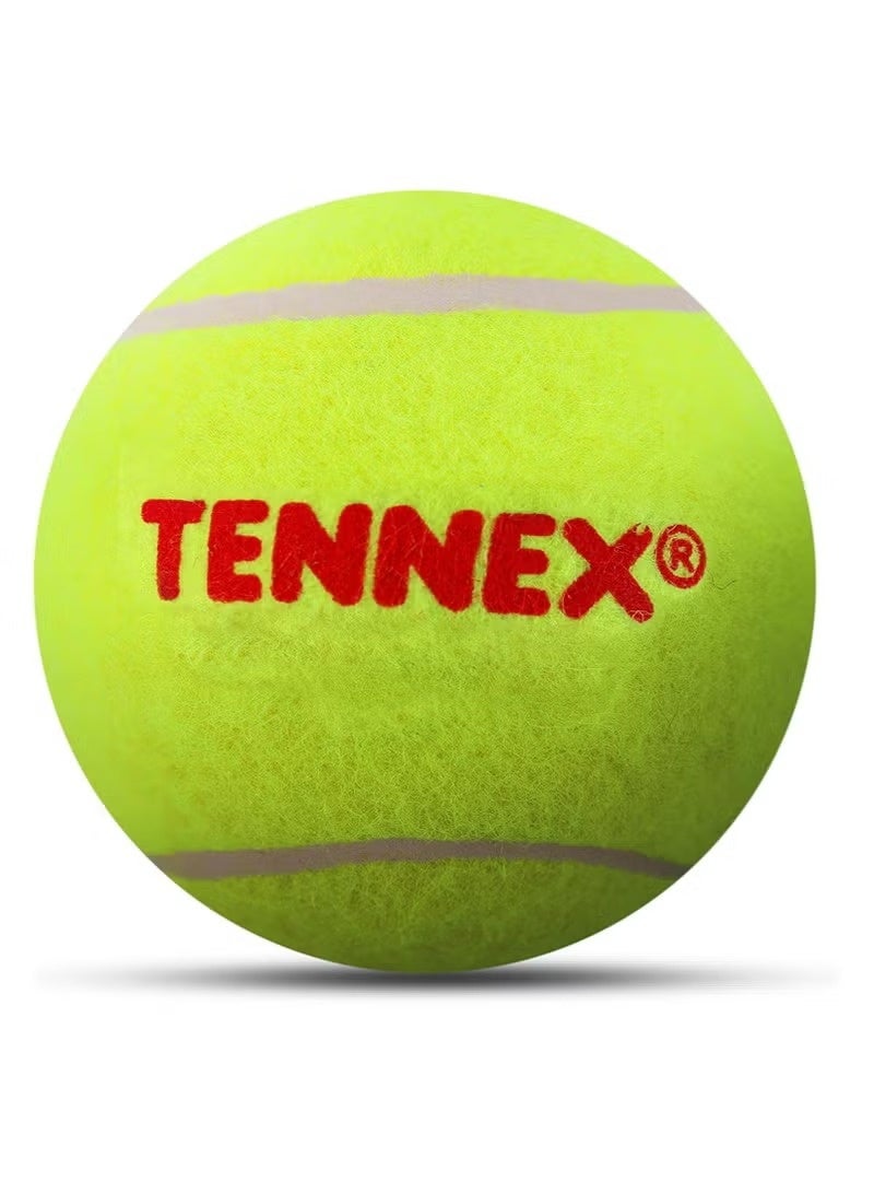 تينيكس كرة التنس الأصفر الصلب لأكثر من الذراع الكريكيت / التنس الثقيلة / الكرة حجم قياسي لبطولة الكريكيت والممارسة - Image 1