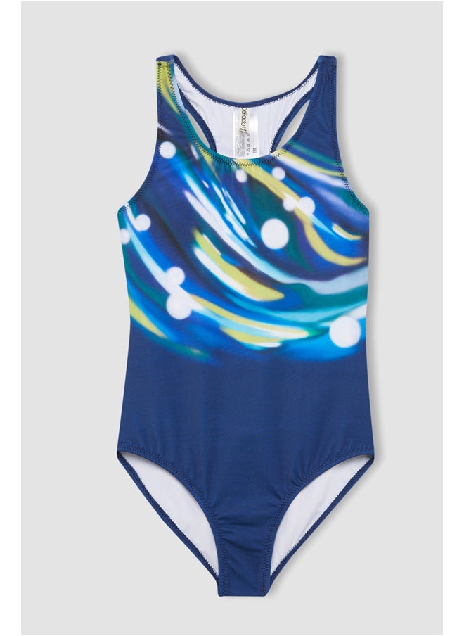 DeFacto - Girl Regular Fit Woven Swimsuit - Image 1