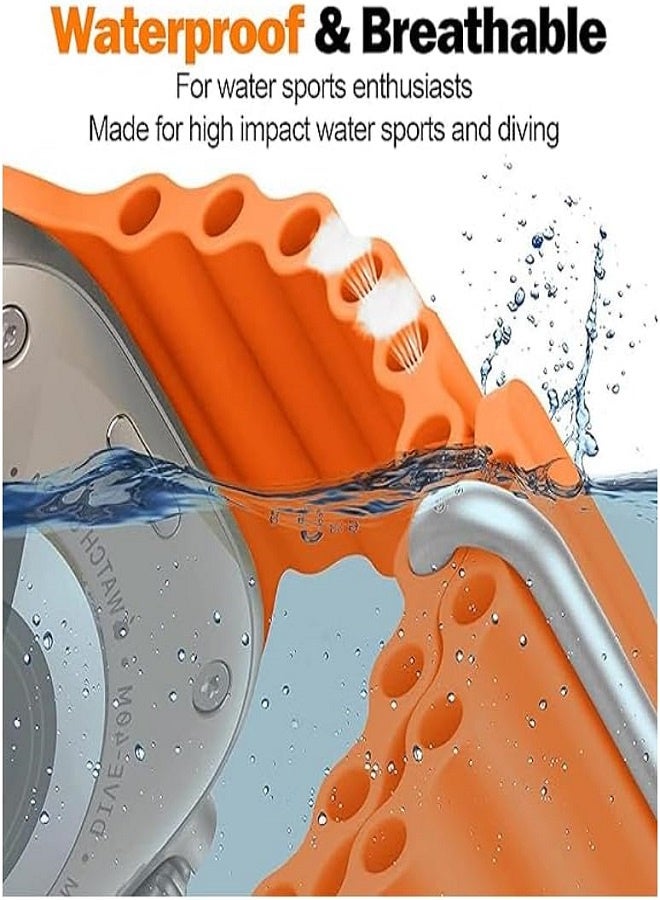 في & حول X9+ ULTRA 2 Series، شاشة SUPER AMOLED مقاس 9 بوصات، يدعم الذكاء الاصطناعي، دردشة، GPT، GPS، NFC، بلوتوث، مكالمات V5، شاحن لاسلكي، برتقالي - Image 5