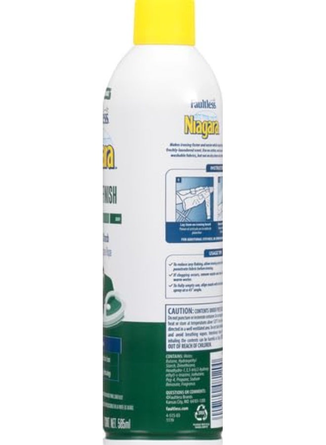 Faultless Niagara F17 08120 Spray Starch Original, 20 Oz - Image 3