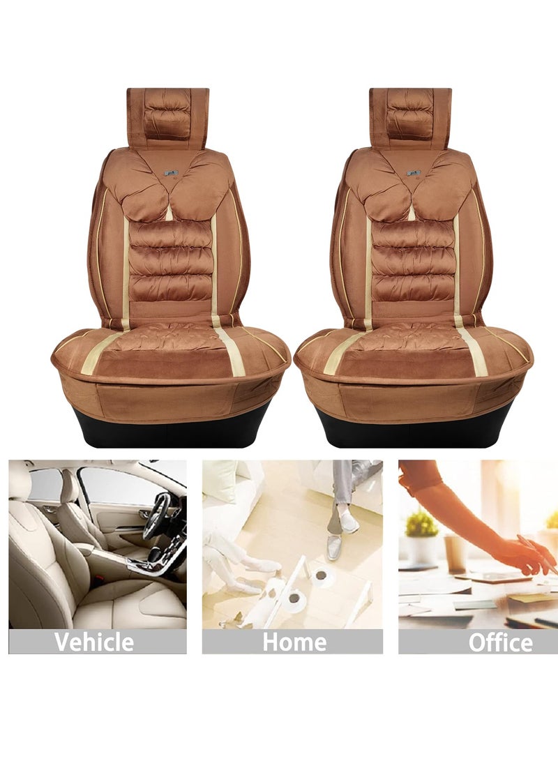 3XR 3XR Premium Comfort Car Seat Covers – Luxurious 2-Piece Set for Style & Protection - Image 4