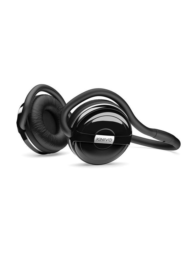 Kinivo BTH240 Bluetooth Headphones (Black, On-Ear, Wireless Music, Hands-Free Calling, Built-in Mic, Foldable, Memory Form Earpads, Travel Bag) - Image 1