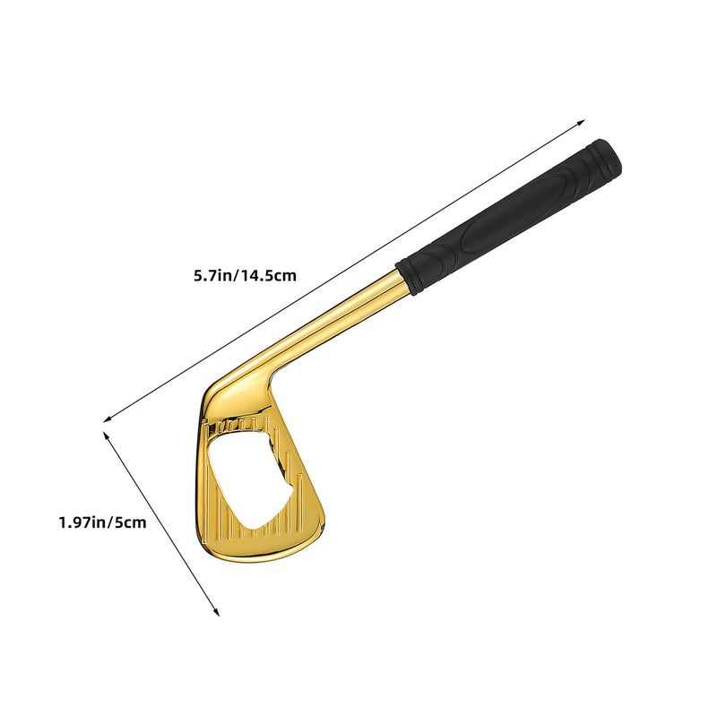 Zinc Alloy Golf Club Bottle Opener Set For Bartenders Home Kitchen And Outdoor Use - Image 3