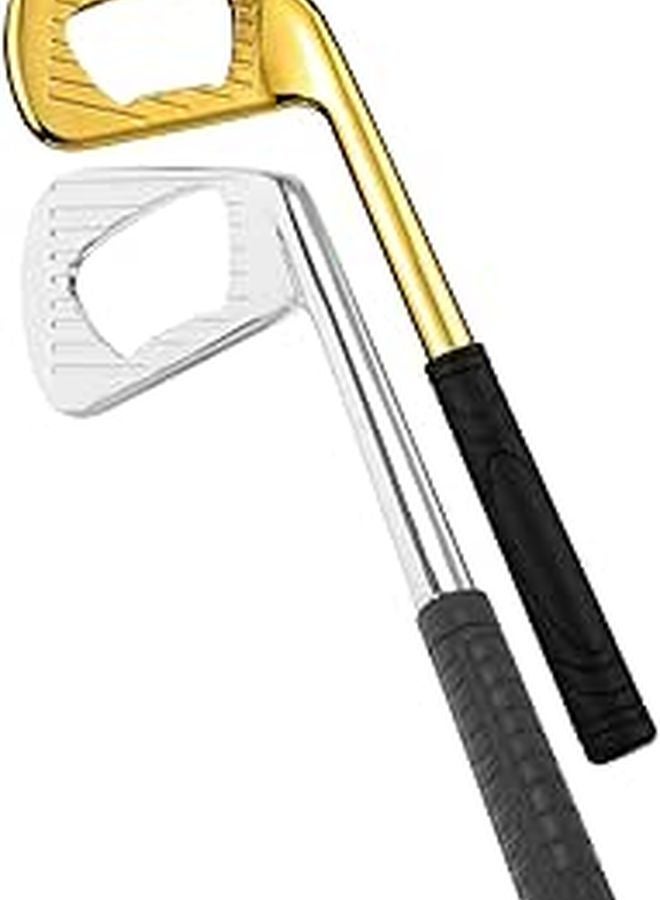 Zinc Alloy Golf Club Bottle Opener Set For Bartenders Home Kitchen And Outdoor Use - Image 1