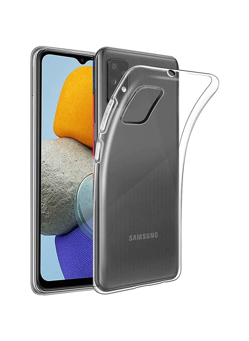 ماركة غير محددة جراب Galaxy M23 5G - غطاء جراب رفيع وناعم من السيليكون لهاتف Samsung Galaxy M23 5G (واضح)  - Image 1