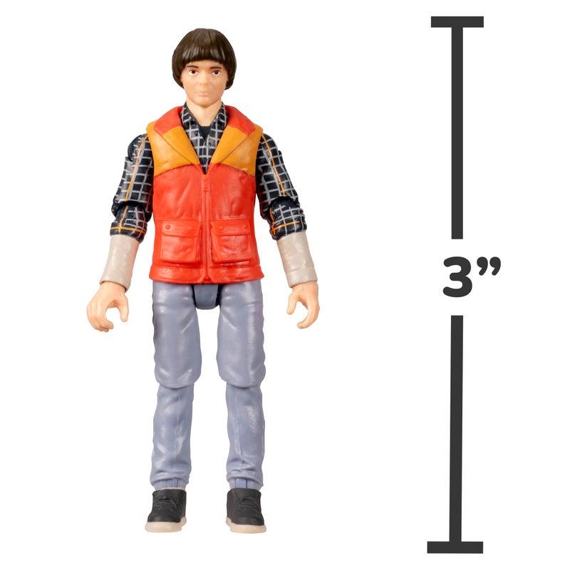 Stranger Things World of Core Collectible Figure 3-Inches Will with Bike | Netflix Series | Action Figure | Character Figure Gift for Kids and Collectors - Image 2
