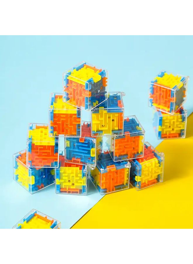 10 Packs 3D Maze Puzzle Toy Rolling Ball Brain Game Hand Eye Coordination Educational Gift for Kids - Image 5