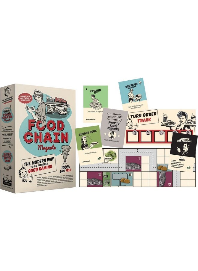 فونفورج لعبة لوحة استراتيجية Food Chain Magnate من Passport Game Studios  - Image 2