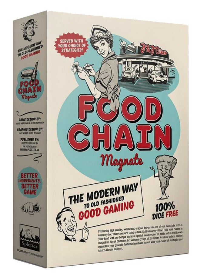 فونفورج لعبة لوحة استراتيجية Food Chain Magnate من Passport Game Studios  - Image 1