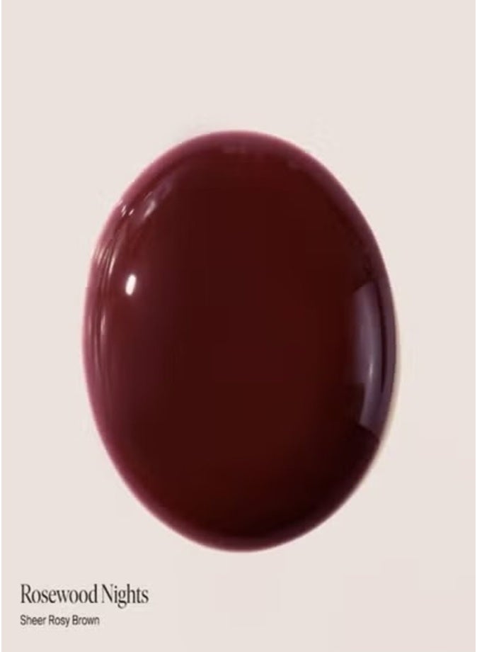 Summer Fridays Dream Lip Oil - Hydrating Translucent Lip Gloss, Rosewood Nights - A nourishing touch of sheer rosy brown 4.5ml - Image 2