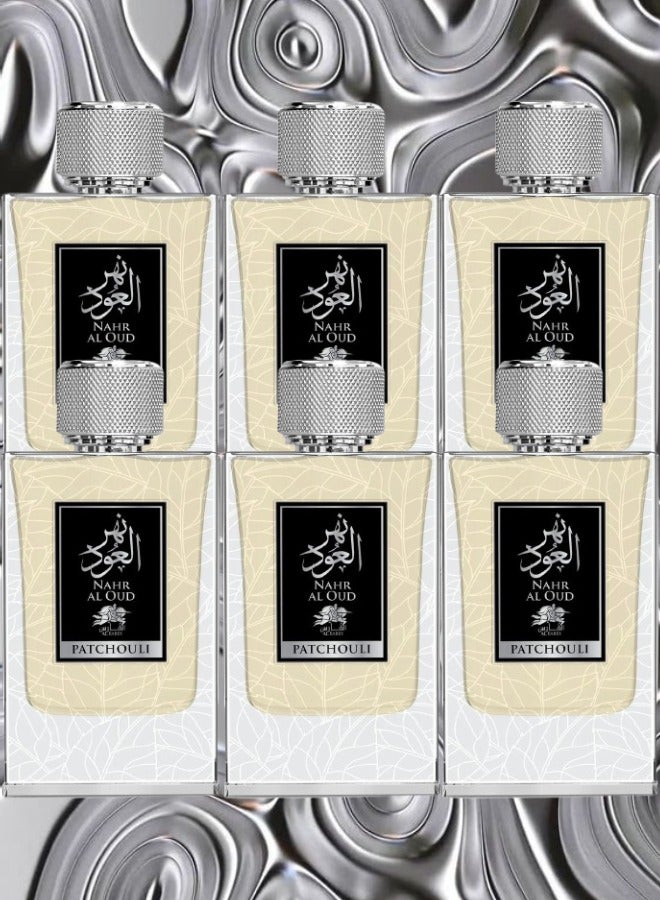 الفارس 6 قطع عطر نهر العود الباتشولي 100 مل - Image 1