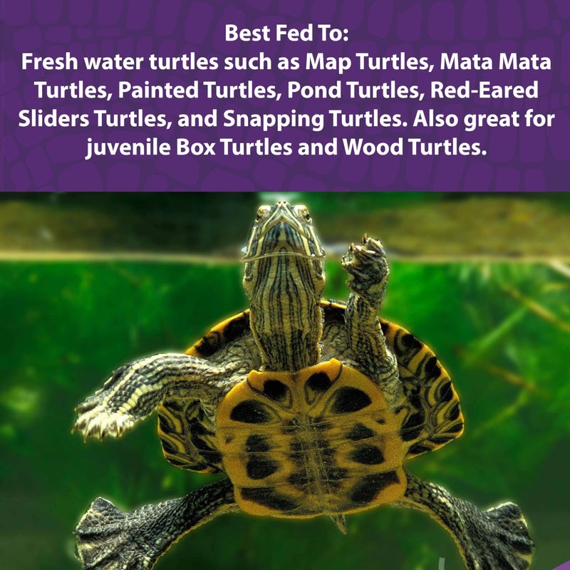 Mazuri | Nutritionally Complete Aquatic Turtle Food | Freshwater Formula - 12 Ounce (12 oz) Bag - Image 3