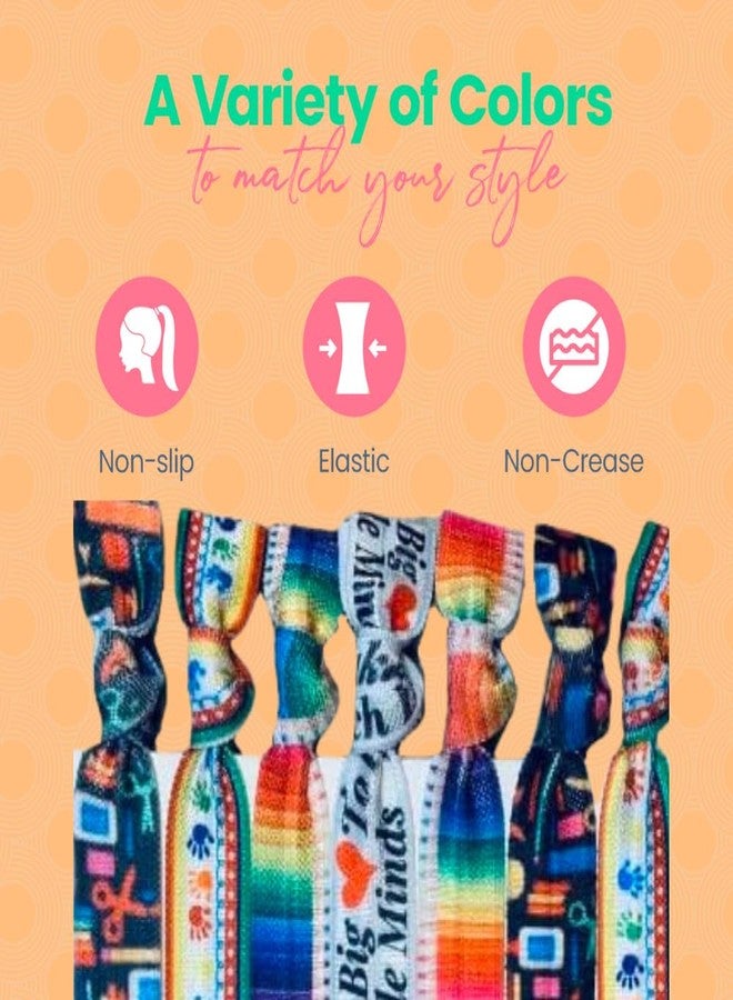 Infinity Collection Teacher Appreciation Hair Ties - Back to School Gift - Christmas and Birthday Present for Women Teachers - Thank You Gift - Image 3