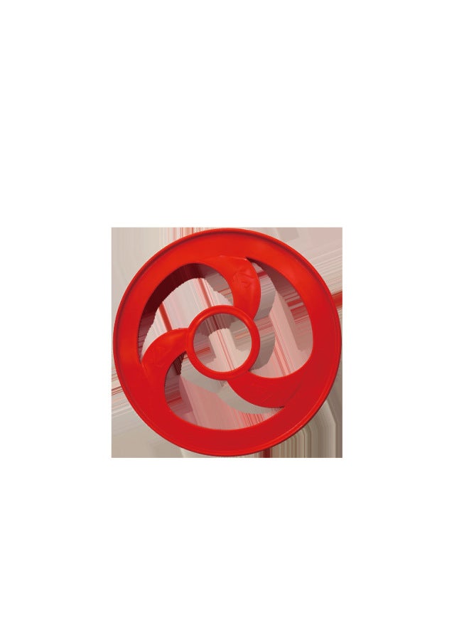 Children's Rolling Iron Ring Rolling Iron Ring Nostalgia Adult Primary School Students Fun Bold Push Ring Gan Tong Kindergarten Push Ring-Color:Red-Specifications:Small Size 23cm + Telescopic Pole  - Image 5