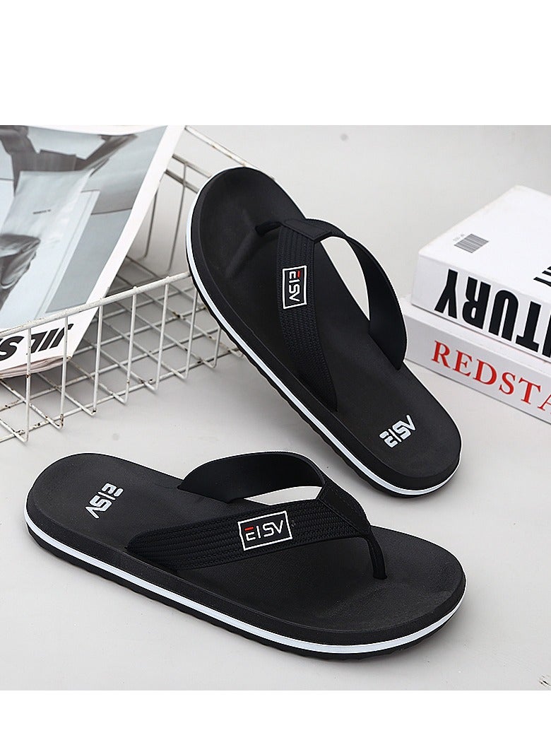 Women's and Men's Bathroom Anti Slip Quick Dry Ultra Soft Thick Bottom Home Slippers - Image 1