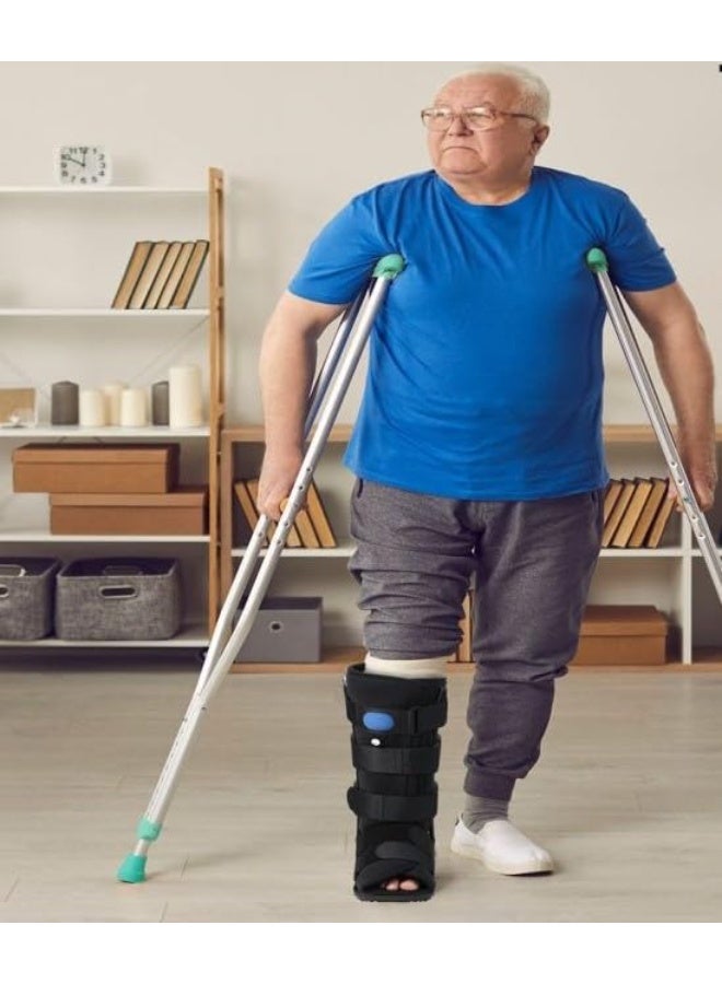 Air Walker Boot with Pump (Small) - Maximum Stabilization & Adjustable Compression - High Quality Orthopedic Support for Rehab & Max Comfort - Image 3