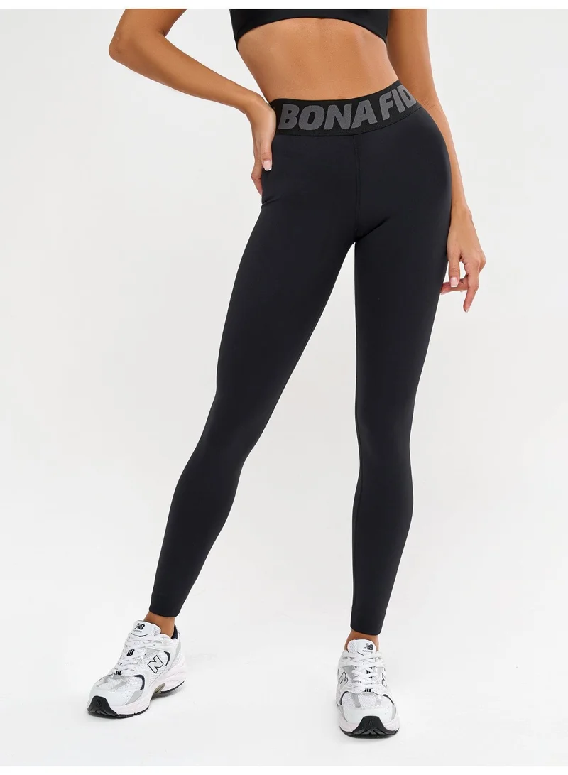 Bona Fide Bona Goldstandard Black Goldstandard High Waist Tummy Control Gym Leggings for Women for Women | Best Price UAE