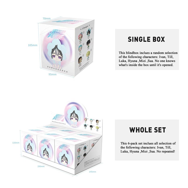 YJacuing Anime Alien Stage Baby Series Mystery Blind Box Figures, Officially Licensed Collectible Statues (Single Box, Contains One Random Character) - Image 3