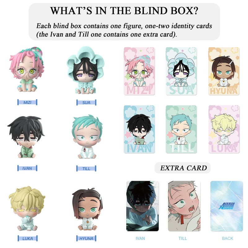 YJacuing Anime Alien Stage Baby Series Mystery Blind Box Figures, Officially Licensed Collectible Statues (Single Box, Contains One Random Character) - Image 4