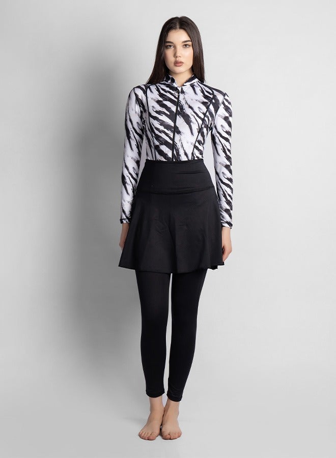 منيرفا سيكرت زيباريا بوركيني فاخر حصري - Image 1