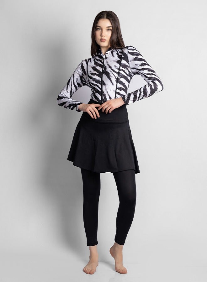 منيرفا سيكرت زيباريا بوركيني فاخر حصري - Image 4