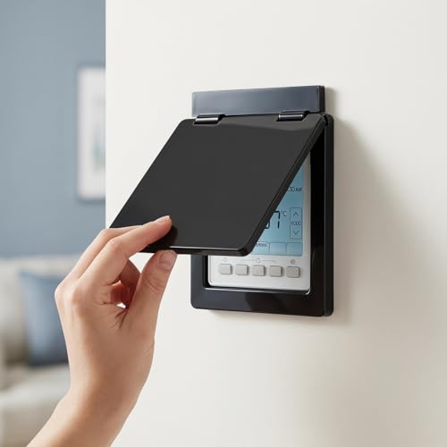 Yardenfun X Central Air Conditioning Switch Covers Anti- -mounted Panel Protectors for Thermostat - Image 5