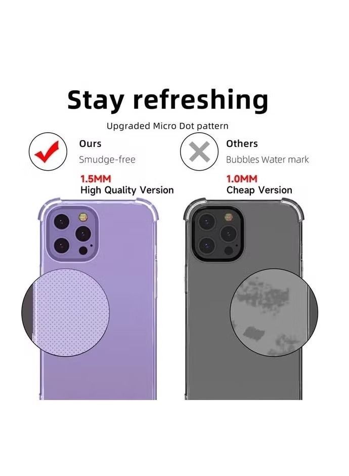 IAF iPhone 14 Pro Max Case 6.7 inch Anti-Explosion Back Ultra Thin Case Anti-Drop Shockproof Protection Full Coverage Lens Clear Case iPhone 14 Pro Max Cover Clear - Image 2