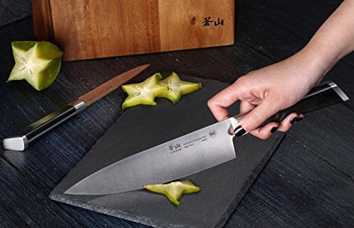 Cangshan Y2 Series Knife Set, 6-Piece German Steel Block, Silver - Image 4