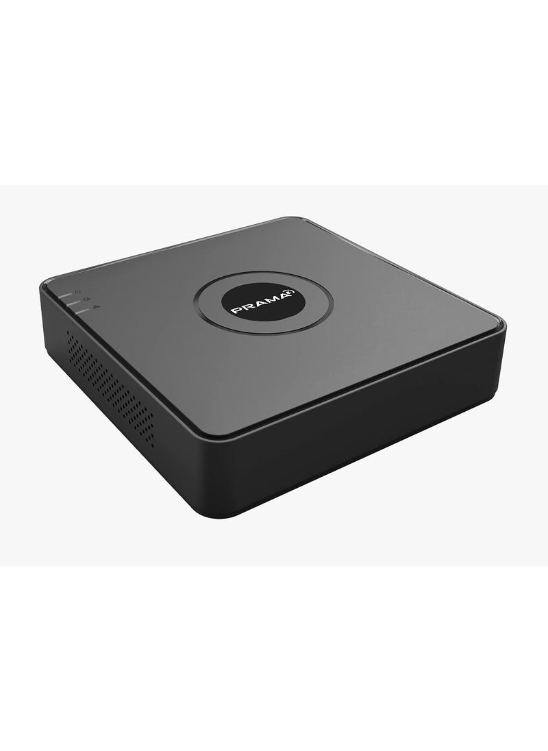 PRAMA Prama 4CH HDTVI DVR PTDR1A04GK1 Support All Types CCTV Camera Within 24mp SATA 1 SATA Interface Network Interface 1 RJ45 10M100M selfAdaptive Ethernet Interface Black  - Image 3
