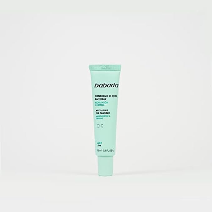 Babaria Naturals Aloe Vera Eye Contour Cream With Acmella Oleracea 15Ml - Image 2