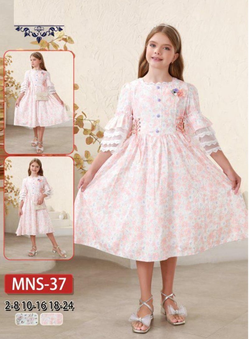 Girls dress suitable for Eid and special occasions - Image 1