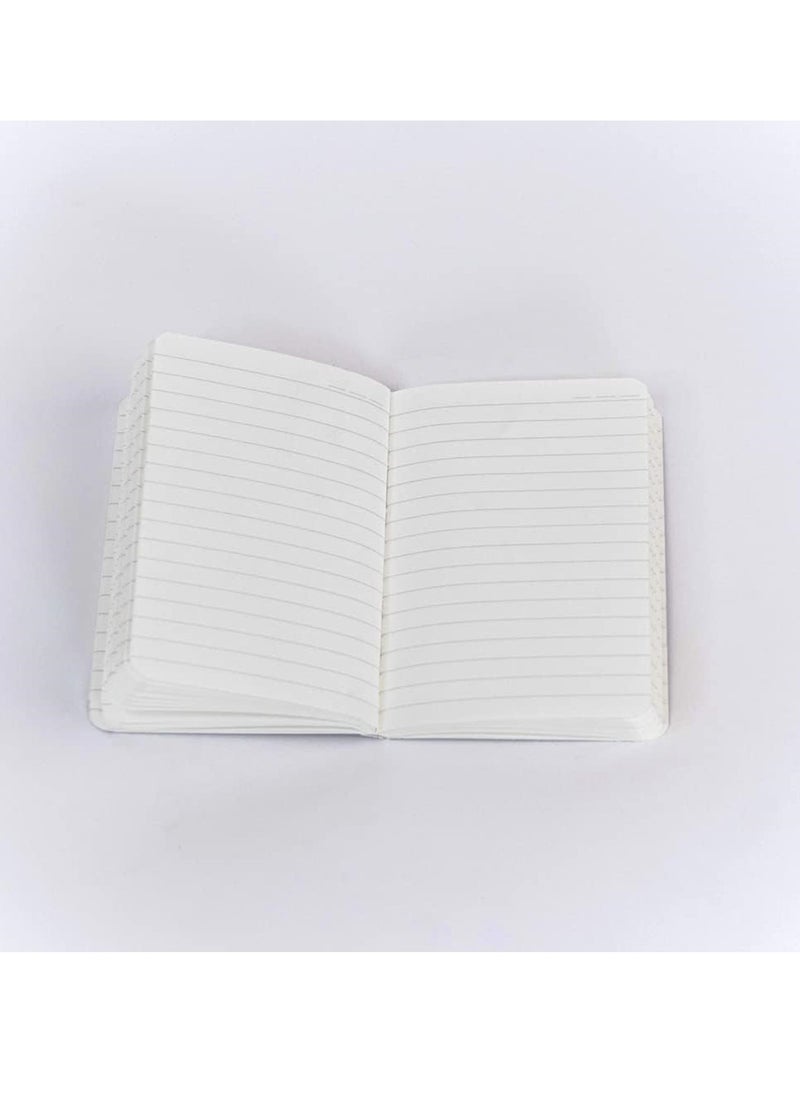 FACTOR NOTES A6 Size Small Journal Ruled Notebook 90gsm Thickness 112 Pages  - Image 3
