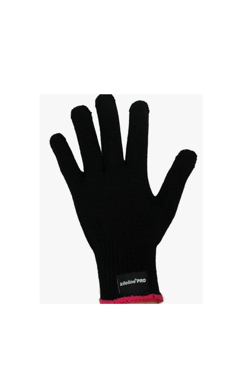 كيلولين قفاز Kiloline مقاوم للحرارة للاحترافية لتصفيف الشعر – حجب الحرارة لتجعيد الشعر، مكواة الشعر، ولفائف الشعر – مناسب للاستخدام باليد اليسرى واليمنى - Image 4