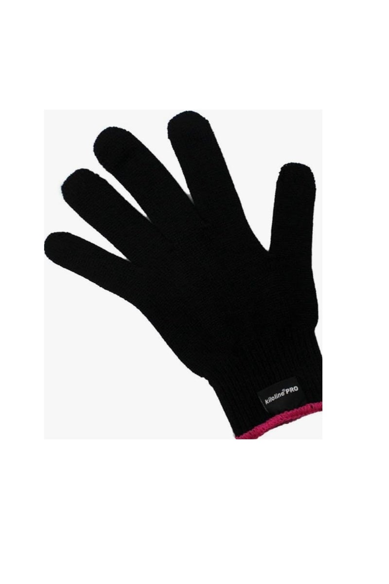 كيلولين قفاز Kiloline مقاوم للحرارة للاحترافية لتصفيف الشعر – حجب الحرارة لتجعيد الشعر، مكواة الشعر، ولفائف الشعر – مناسب للاستخدام باليد اليسرى واليمنى - Image 3