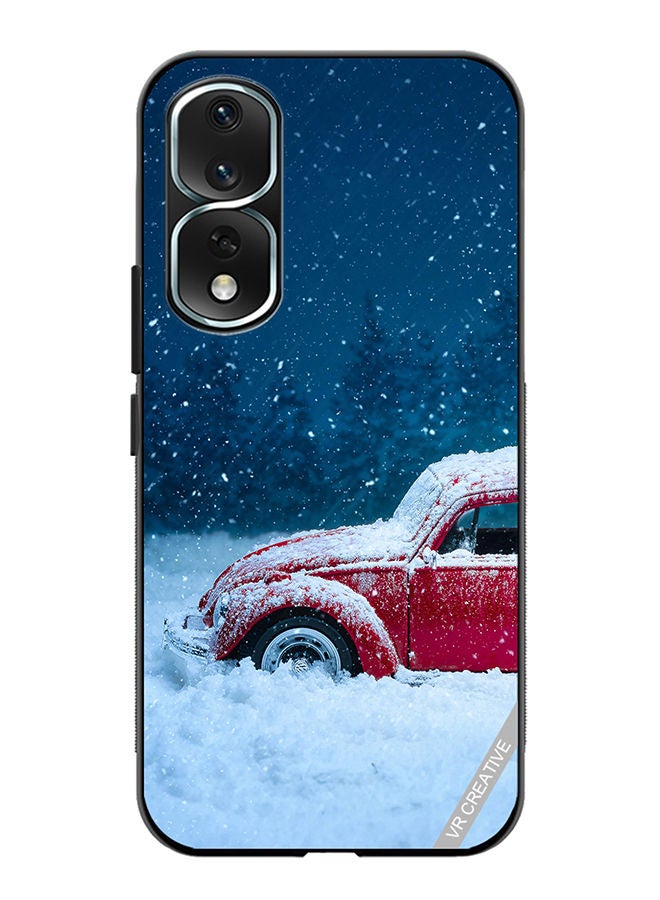 VR CREATIVE Protective Case Cover For Honor 80 Pro Christmas Car Design Multicolour - Image 1