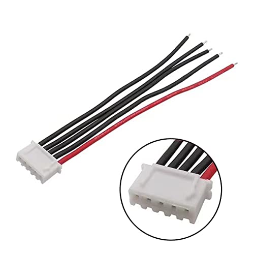 FLY RC 14.8v 4s Lipo Battery 5pins Balance Charger Cable Lead Wire Connector (10pcs 4s 5pin) - Image 4