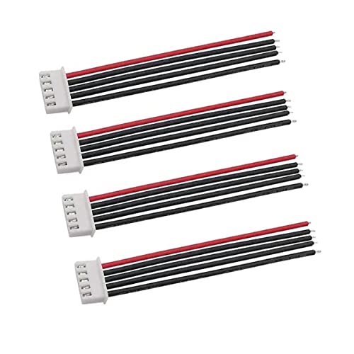 FLY RC 14.8v 4s Lipo Battery 5pins Balance Charger Cable Lead Wire Connector (10pcs 4s 5pin) - Image 2